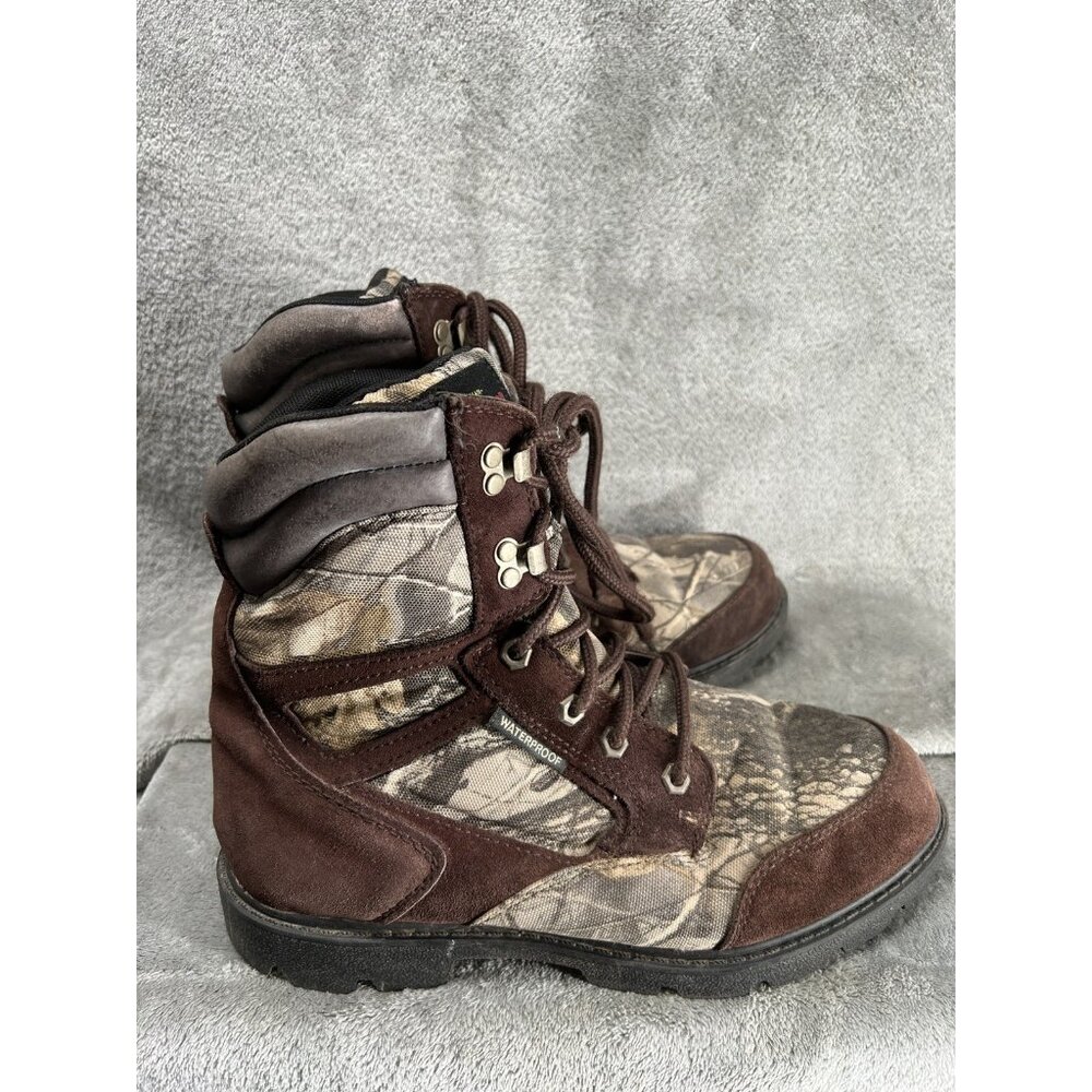 Herman Survivor Boots Men’s 8 Brown‎ Camo 400 Gram Thinsulate Waterproof Hunter